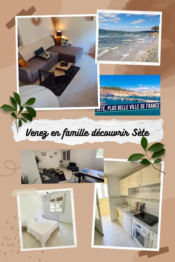 Appartement Spacieux Avec Parking Gratuit Sète Exteriér fotografie